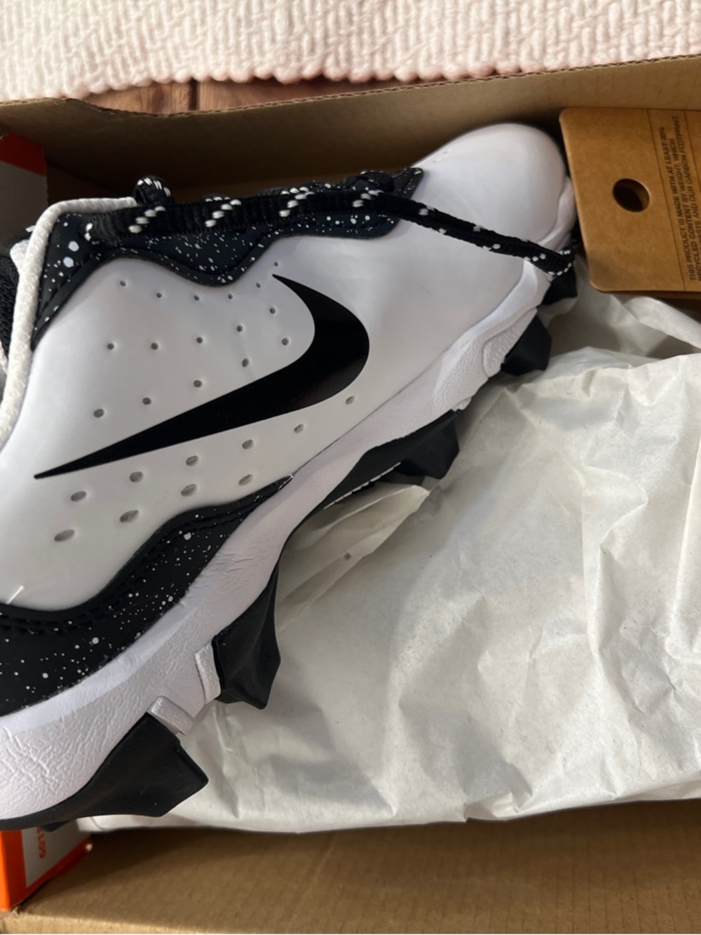 Nike Boys 1Y Baseball Cleats - Picture 3 of 4